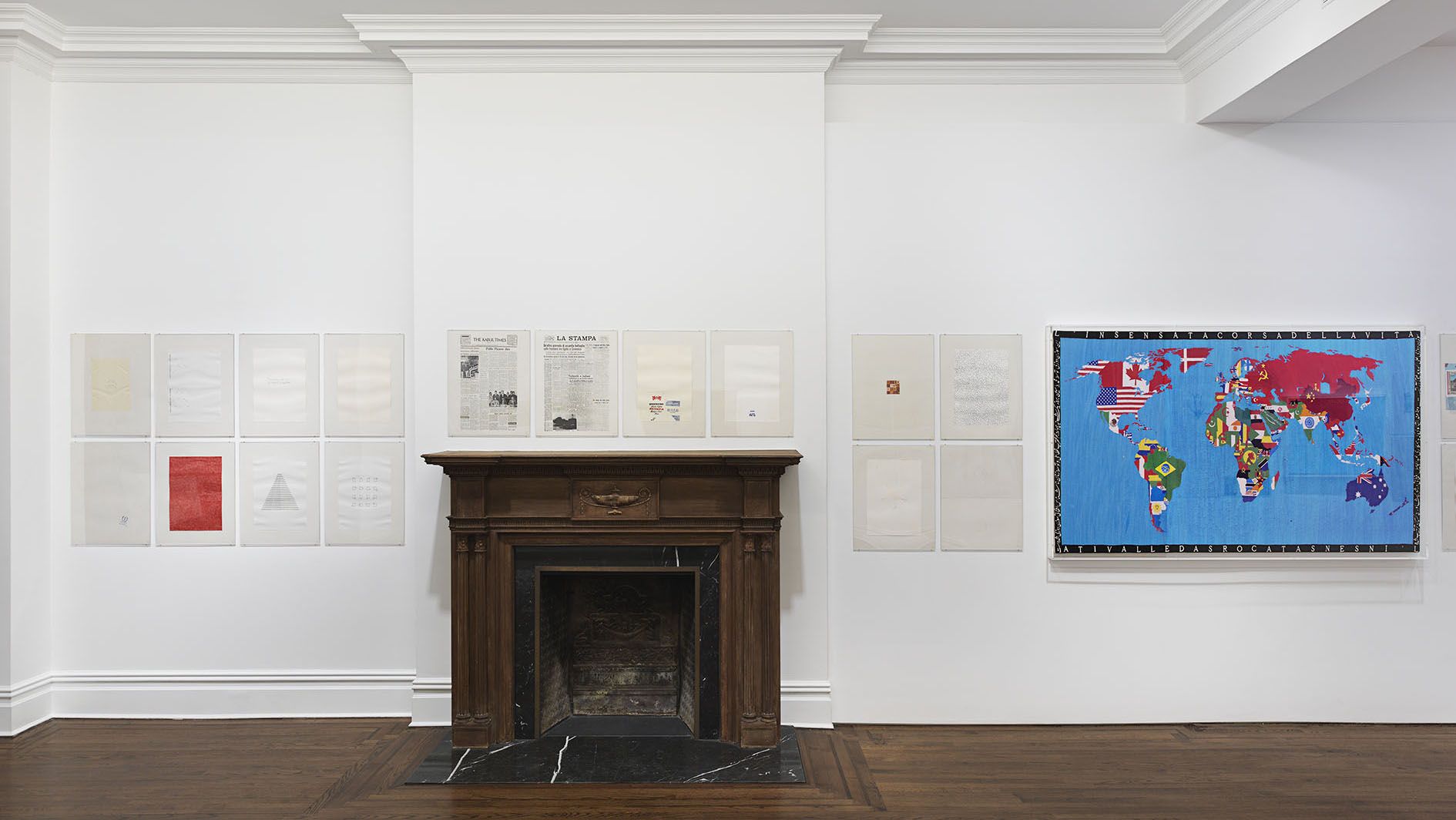 Alighiero Boetti – Insecure Unconcerned – New York