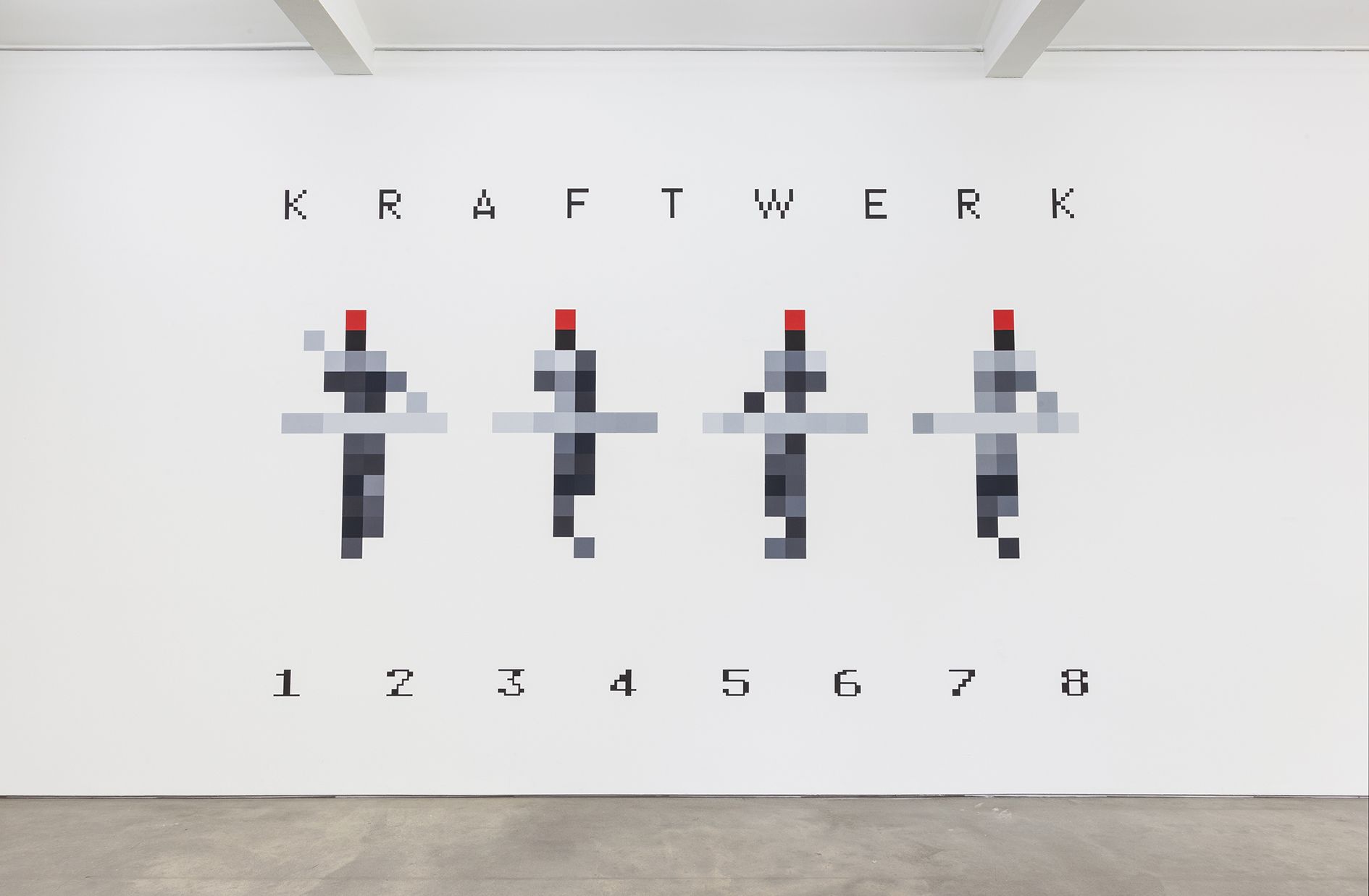 Kraftwerk - 3-D VIDEO-INSTALLATION 1 2 3 4 5 6 7 8 - Berlin