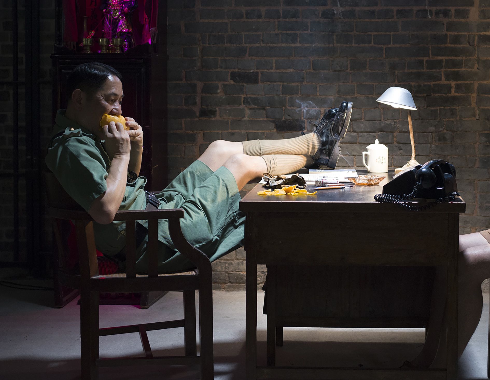 <p><b>Cao Fei<br />
</b><i>Prison Architect 10</i>, 2018<br />
Inkjet print on paper<br />
120 &times; 160 cm | 47 1/4 &times; 63 inches<br />
150 &times; 190 cm | 59 &times; 74 7/8 inches (framed)<br />
Edition of 6</p>
