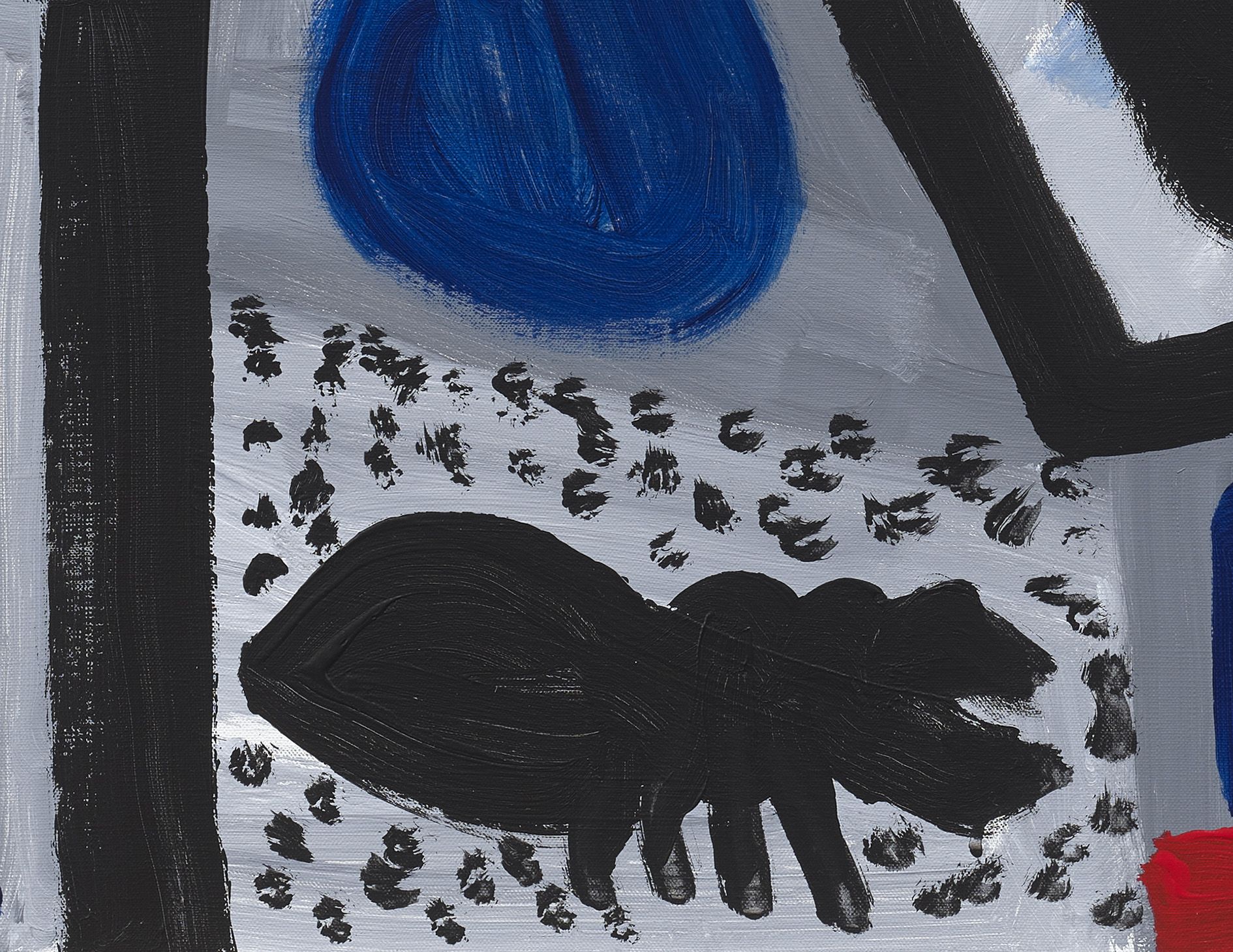 <p><b>A.R. Penck<br />
</b><i>Im Fluss der Ereignisse</i>, 2009<br />
Acrylic on canvas<br />
130 &times; 110 cm | 51 1/8 &times; 43 1/4 inches<br />
140.5 &times; 121.4 cm | 55 1/4 &times; 47 7/8 inches (framed)</p>
