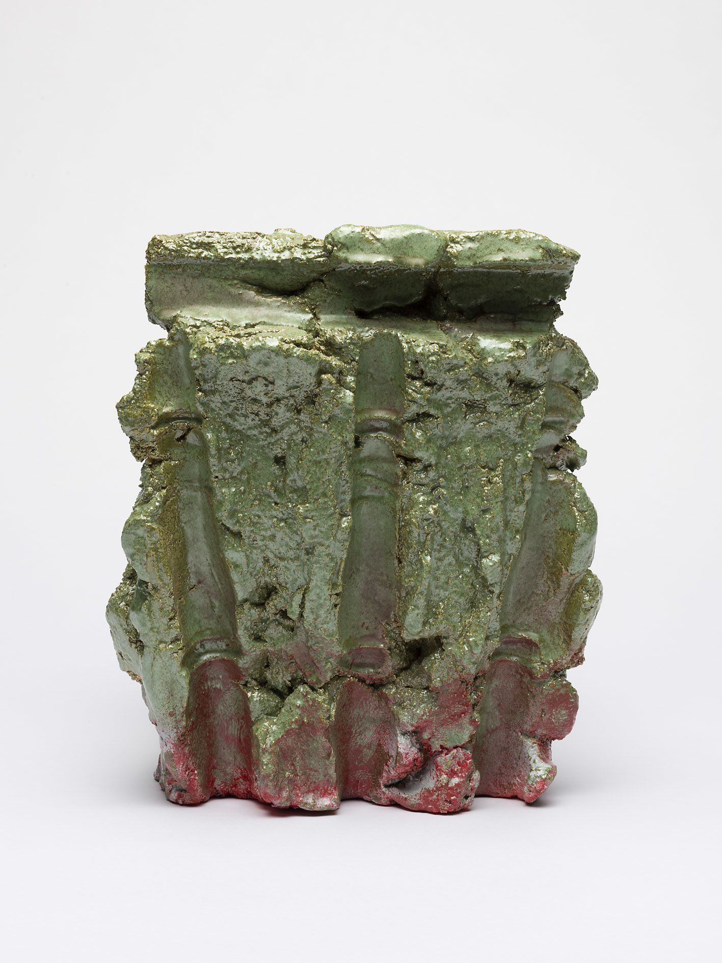 <p><b>Rosemarie Trockel<br />
</b><i>Detox</i>, 2013<br />
Ceramic, glazed<br />
32 &times; 25 &times; 30 cm | 12 5/8 &times; 9 7/8 &times; 11 7/8 inches</p>
