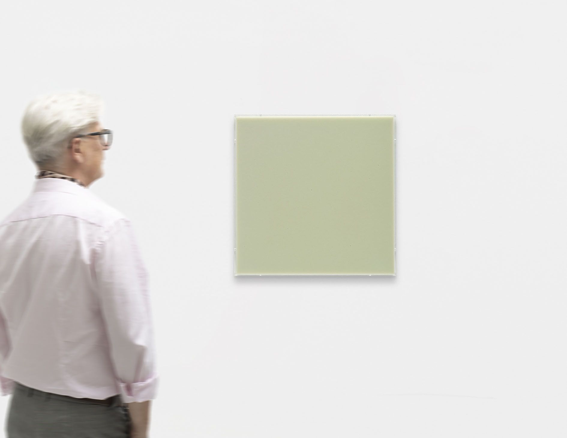 <p><b>Rosemarie Trockel<br />
</b><i>Sandman 1</i>, 2023<br />
Plastic foam, plexiglass<br />
49.5 &times; 49.5 &times; 5.2 cm | 19 1/2 &times; 19 1/2 &times; 2 inches<br />
50.5 &times; 50.5 &times; 6.2 cm | 19 7/8 &times; 19 7/8 &times; 2 3/8 inches (framed)</p>
