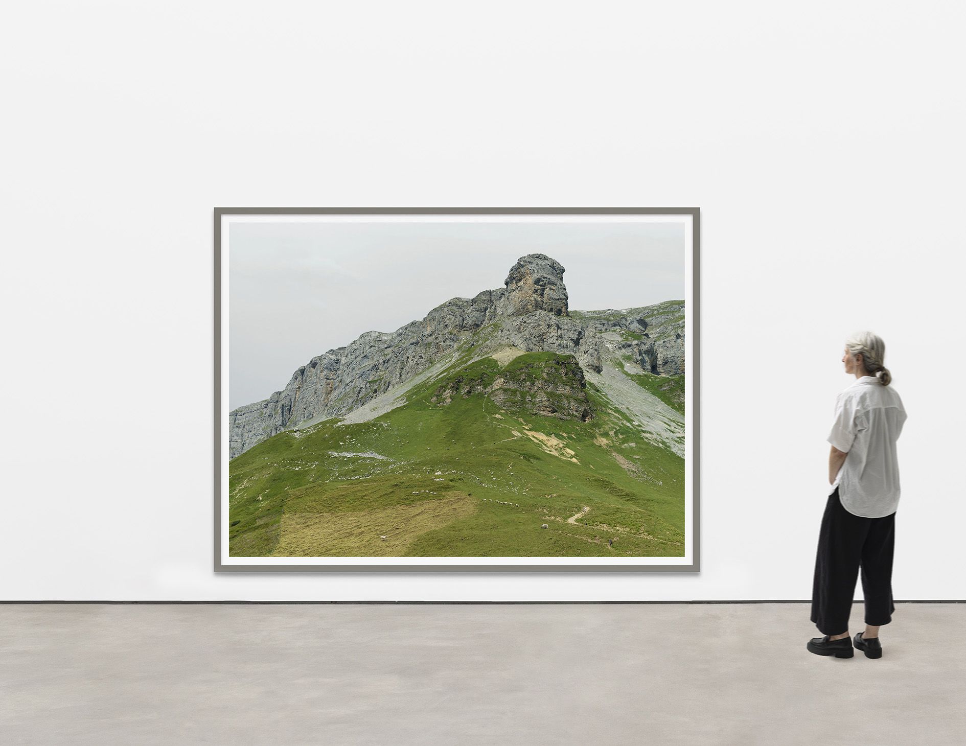 <p><b>Andreas Gursky<br />
</b><i>Klausenpass II</i>, 2025<br />
Inkjet print, Diasec<br />
245.4 &times; 326.9 &times; 6.2 cm | 96 5/8 &times; 128 3/4 &times; 2 3/8 inches (framed)<br />
Edition of 6 + 2 AP</p>
