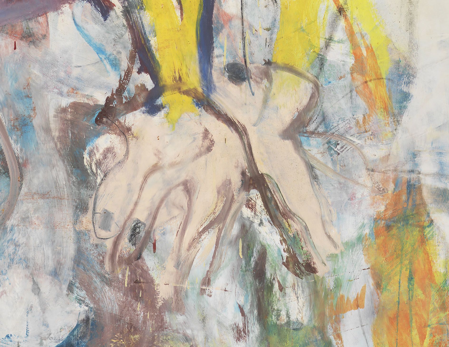 <p><b>Willem de Kooning<br />
</b><i>Man with a Red Face</i>, 1968&ndash;70<br />
Oil on paper mounted on canvas<br />
152.4 &times; 121.9 cm | 60 &times; 48 inches<br />
185.4 &times; 152.4 cm | 73 &times; 60 inches (framed)</p>
