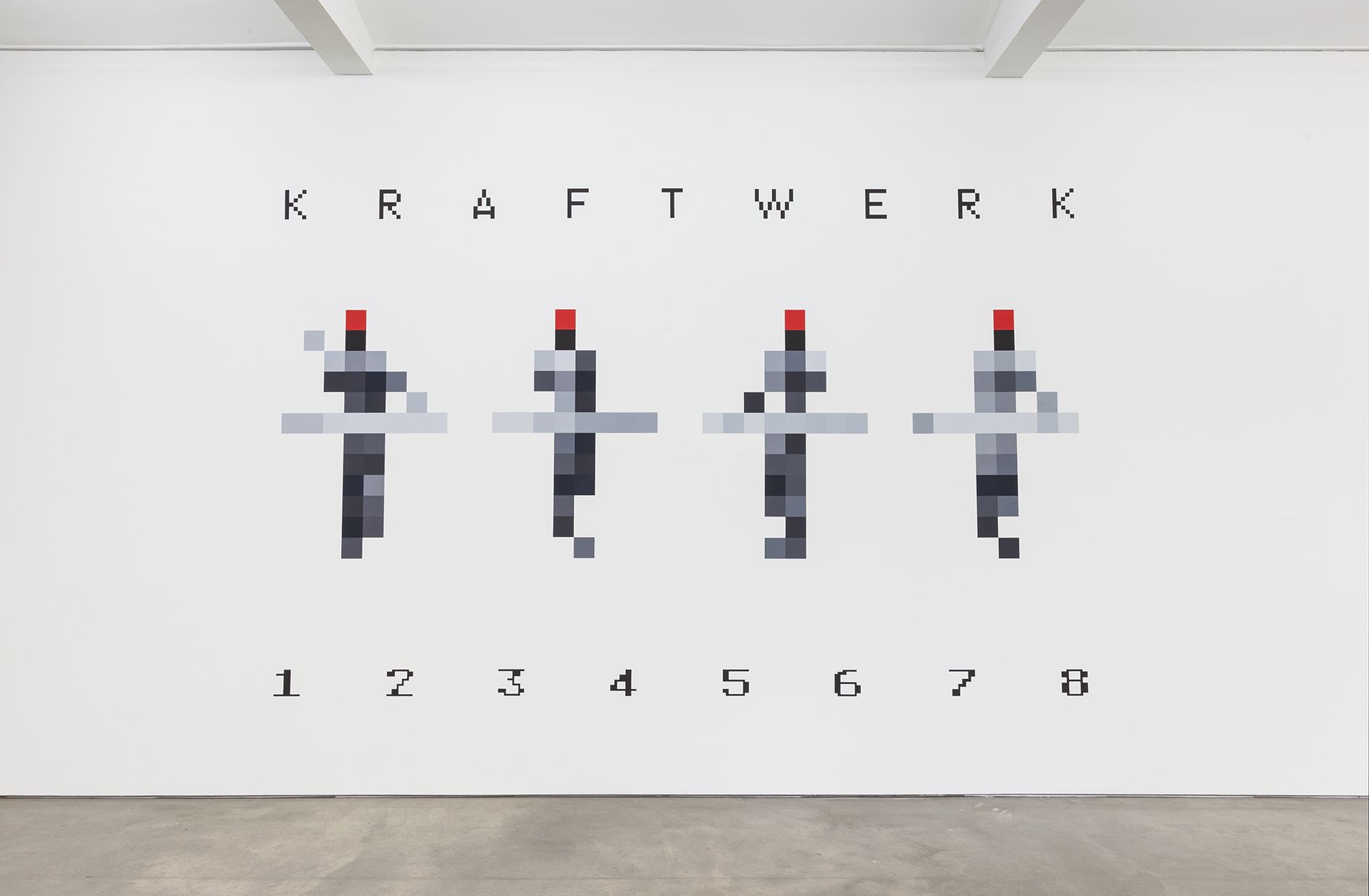 Kraftwerk – 3-D VIDEO-INSTALLATION 1 2 3 4 5 6 7 8 – Berlin