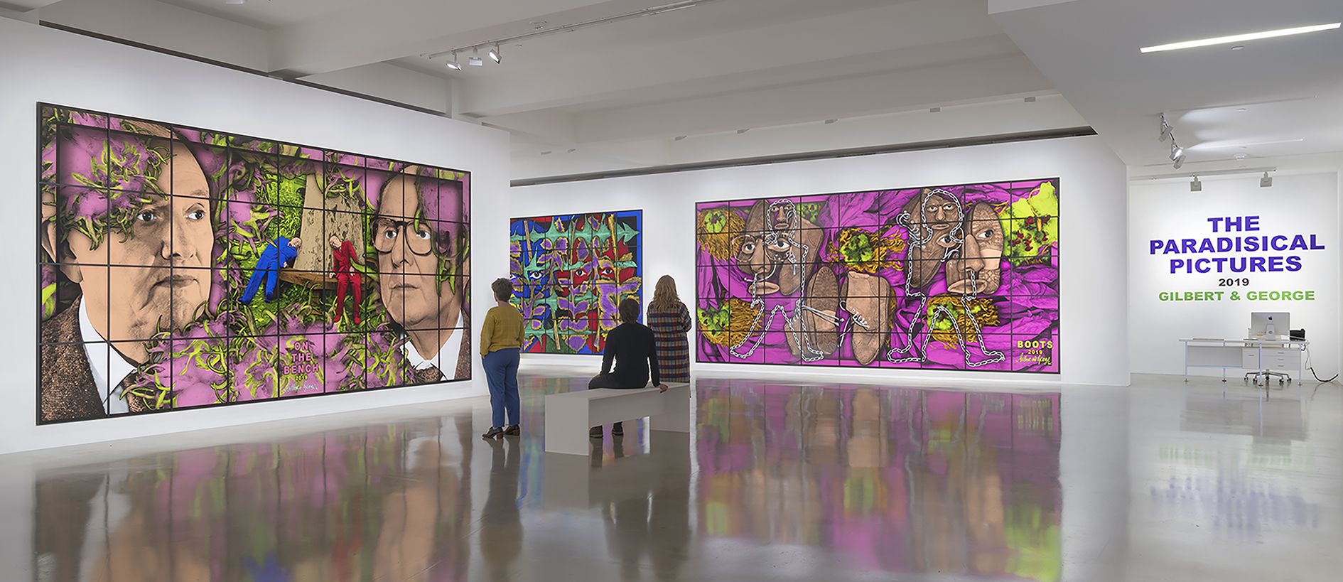 Gilbert & George – THE PARADISICAL PICTURES – Los Angeles