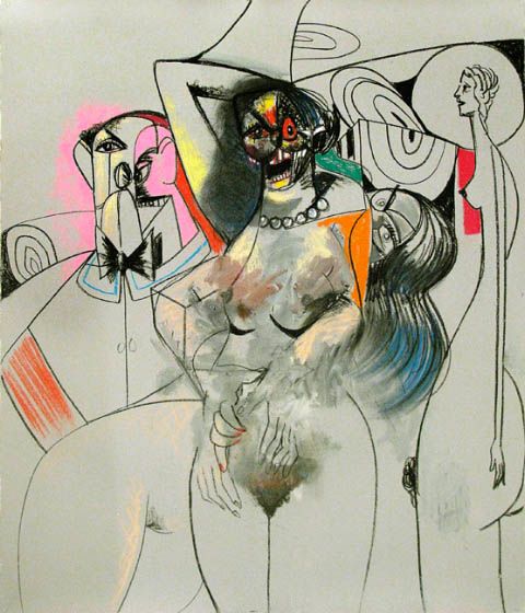 George Condo – Drawings – Berlin