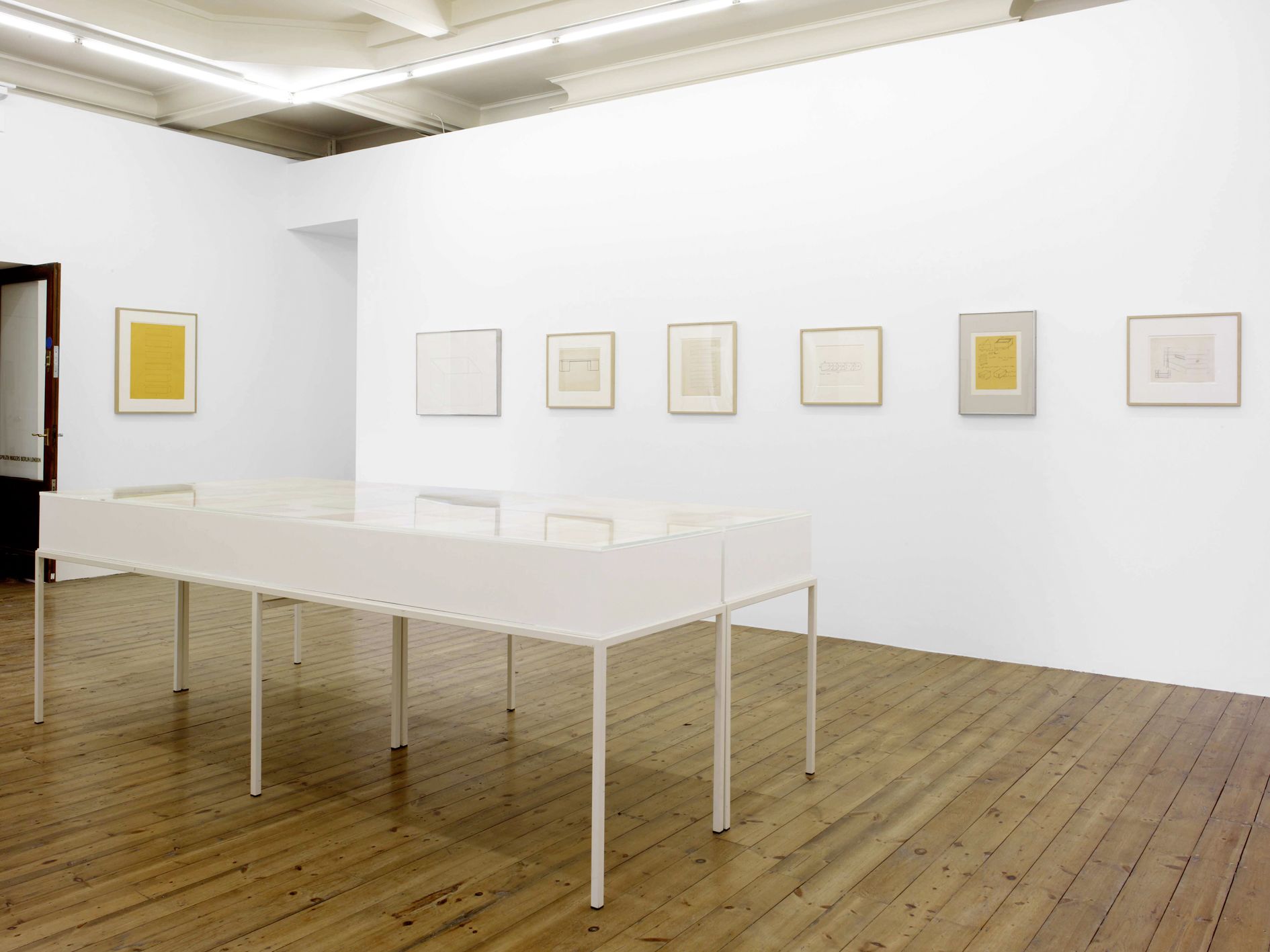 Donald Judd – Working Papers: Donald Judd Drawings, 1963 – 93 – London