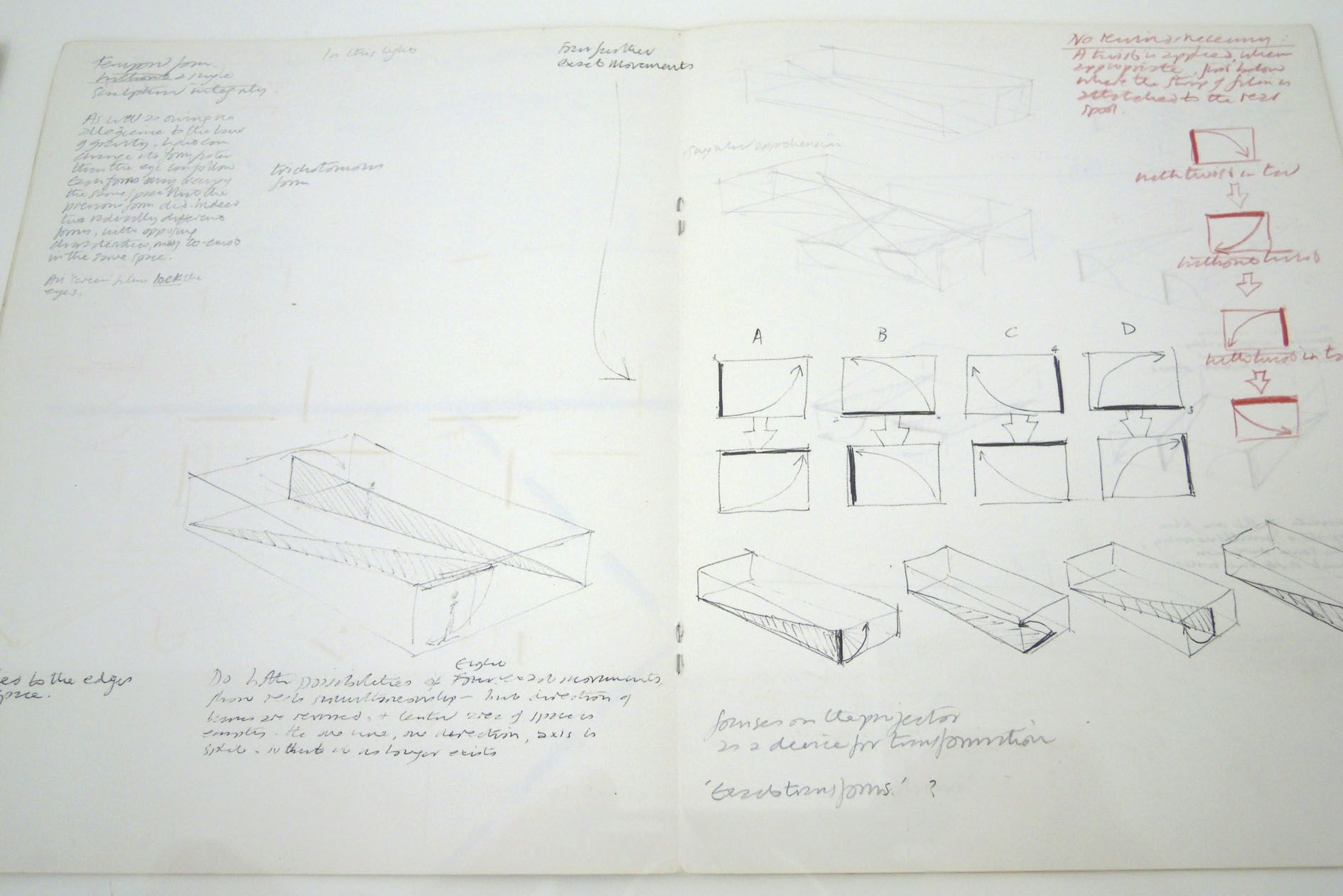 Anthony McCall – Works on Paper – London