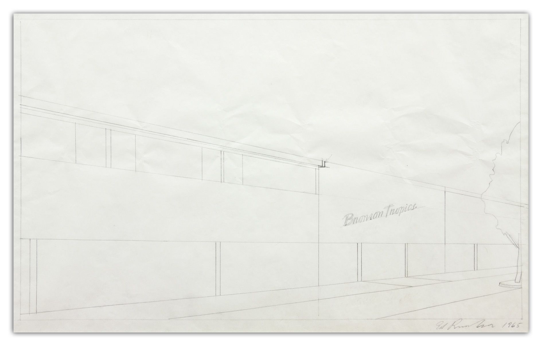 Ed Ruscha – Apartments, Parking Lots, Palm Trees and others: Films, Photographs and Drawings from 1961 to 1975 – Berlin