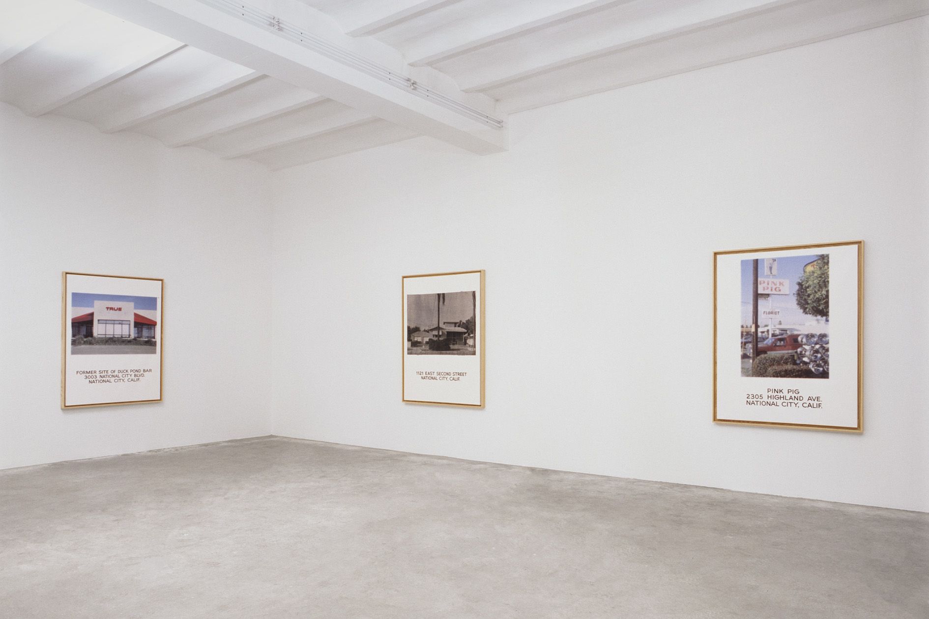 John Baldessari – NATIONAL CITY. Paintings from 1967 and 1996 – Cologne