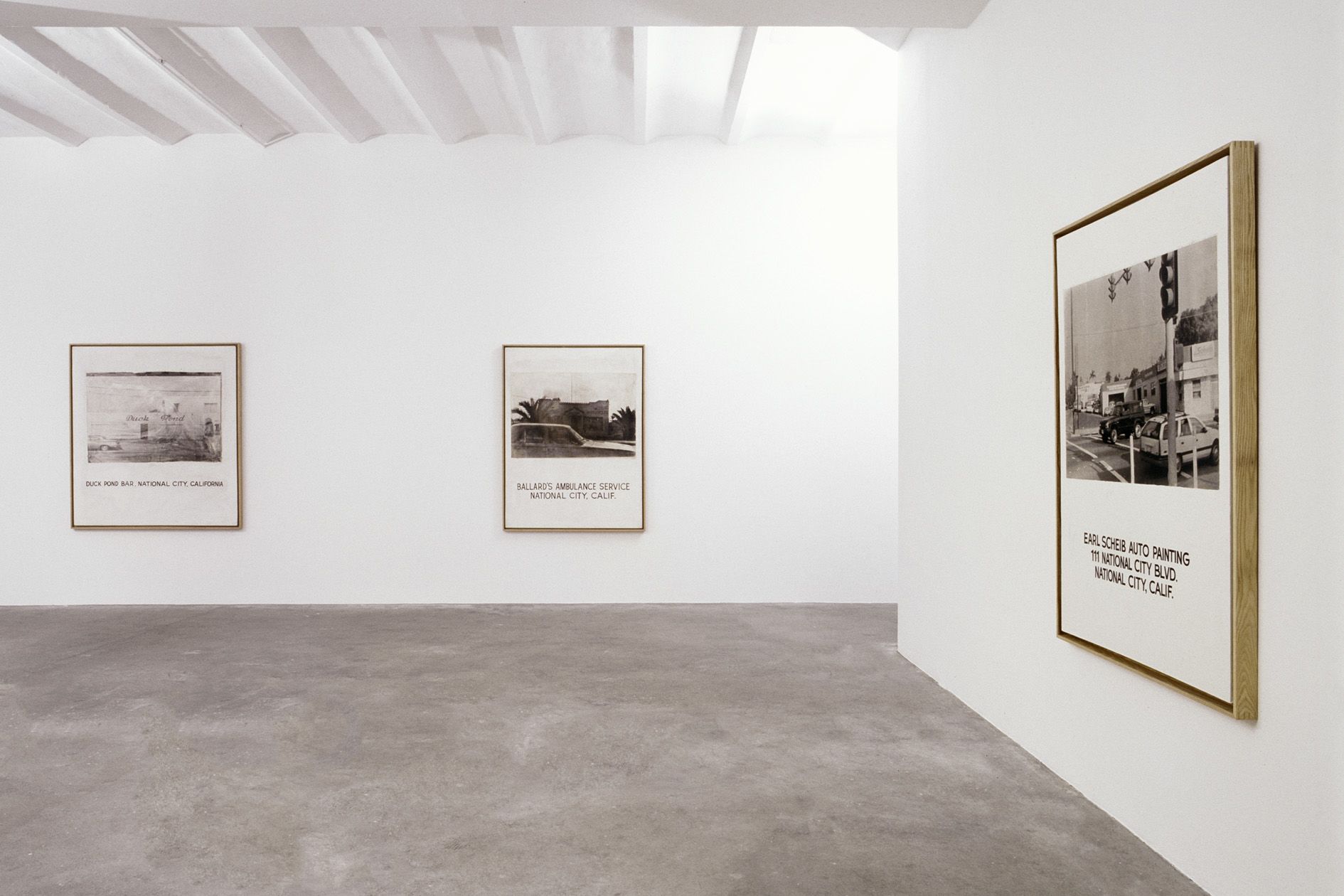 John Baldessari – NATIONAL CITY. Paintings from 1967 and 1996 – Cologne