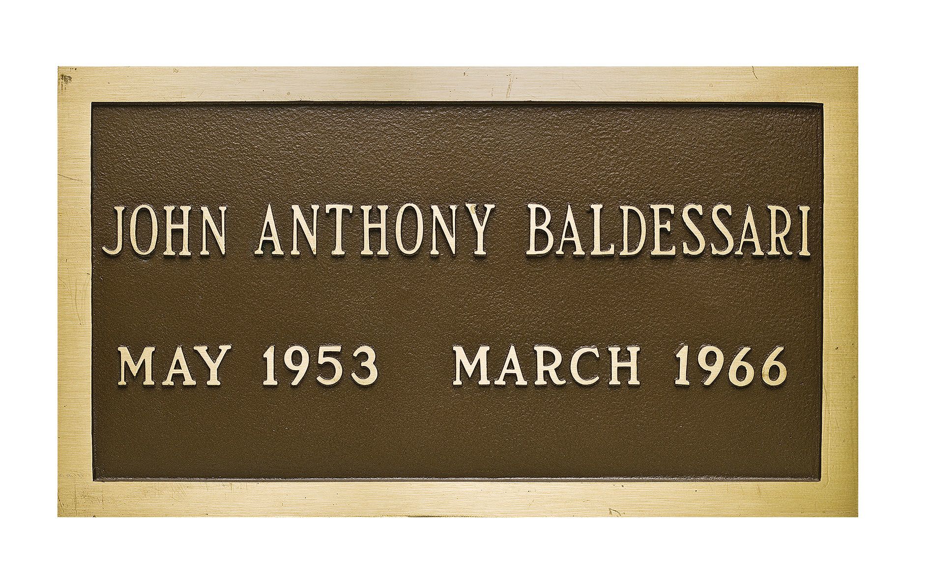 John Baldessari – Announcing Global Representation of his Estate –