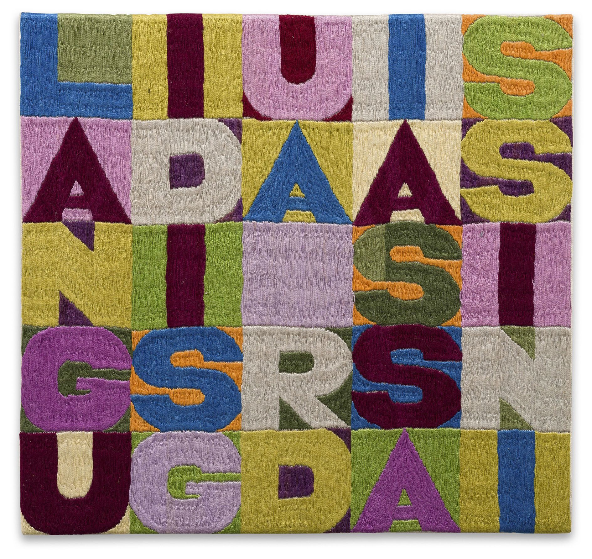 Alighiero Boetti – Insecure Unconcerned – New York