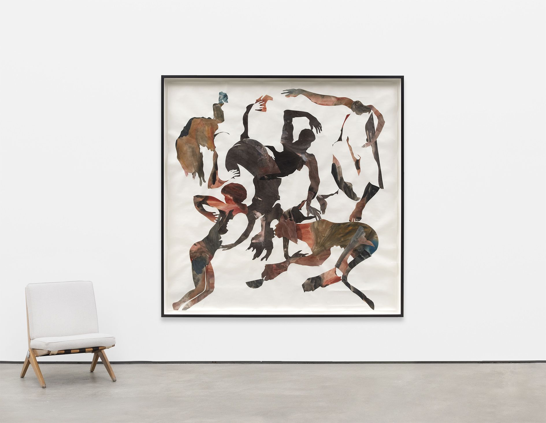 <p><b>Kara Walker<br />
</b><i>Ascent of the Sybarite Women</i>, 2024<br />
Watercolor and sumi-e ink on cut paper on paper<br />
198.4 × 200 cm | 78 × 78 3/4 inches<br />
208.3 × 210.2 cm | 82 × 82 3/4 inches (framed)</p>