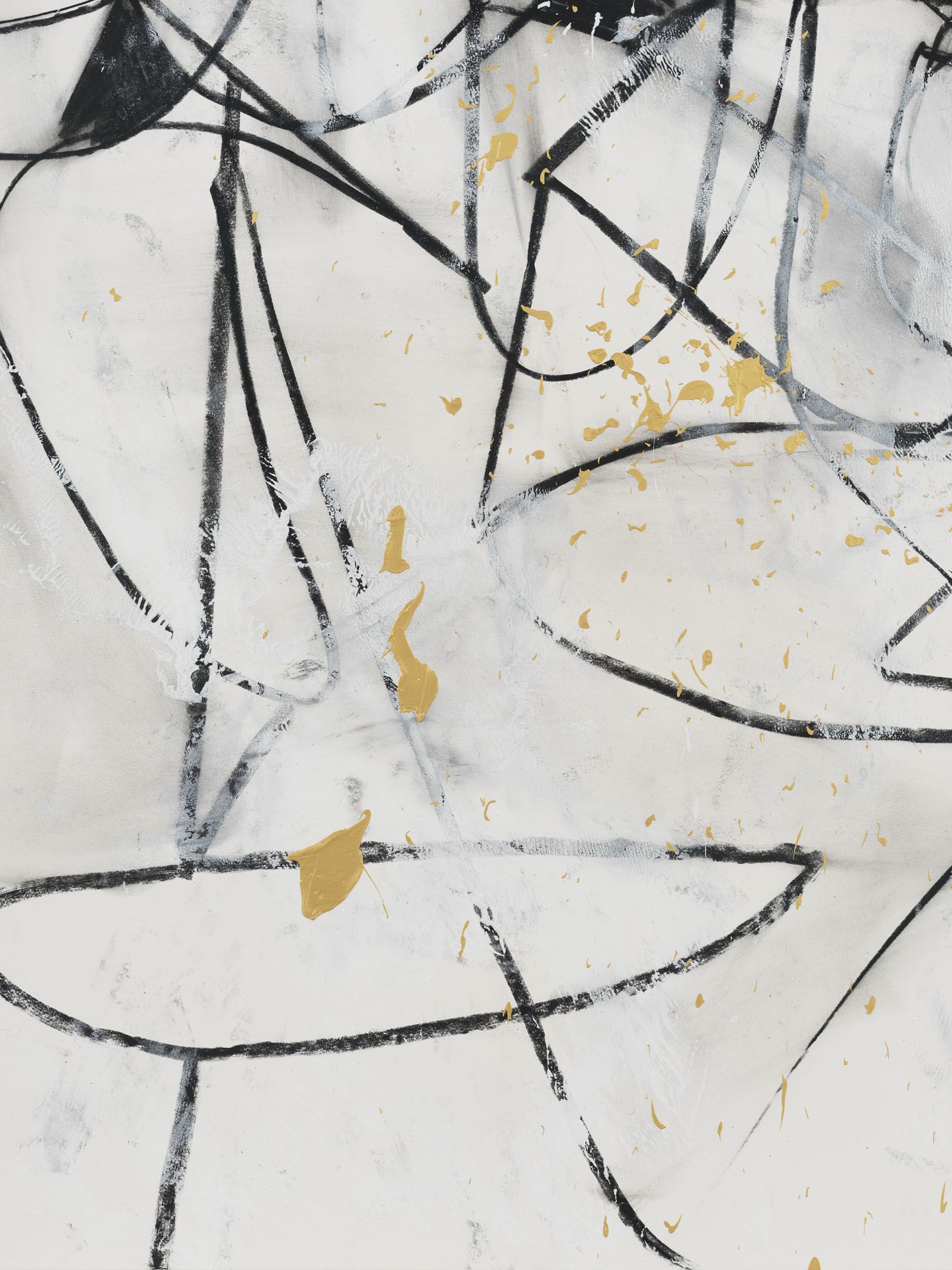 <p><b>George Condo<br />
</b><i>Centrifuge</i>, 2024<br />
Pastel, gesso, metallic paint and thrown pigment on paper<br />
198.1 × 151.1 cm | 78 × 59 1/2 inches<br />
208.6 × 161.3 cm | 82 1/8 × 63 1/2 inches (framed)</p>
