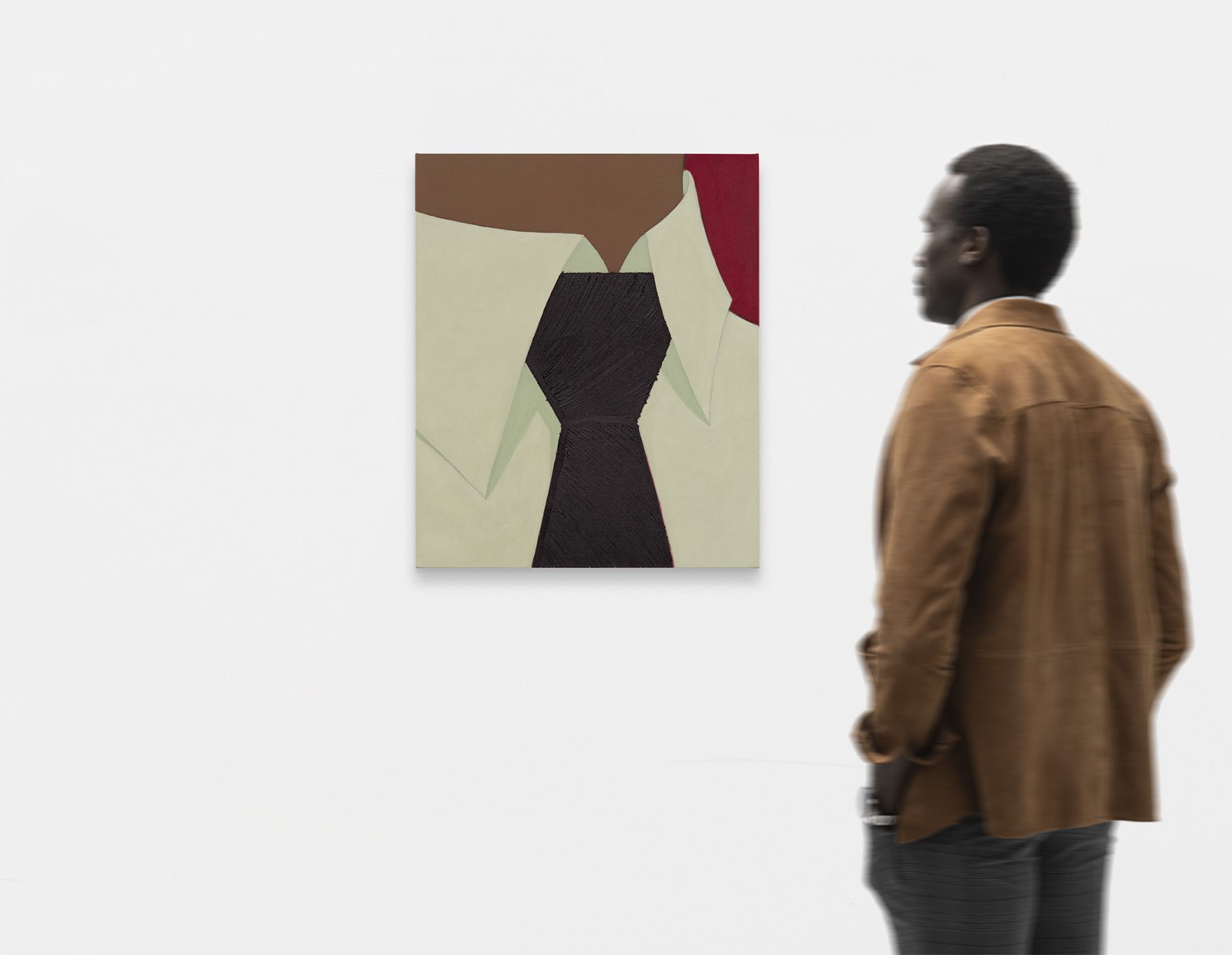 <p><b>Henni Alftan<br />
</b><i>Tie</i>, 2024<br />
Oil on linen<br />
65 × 54 cm | 25 5/8 × 21 1/4 inches</p>