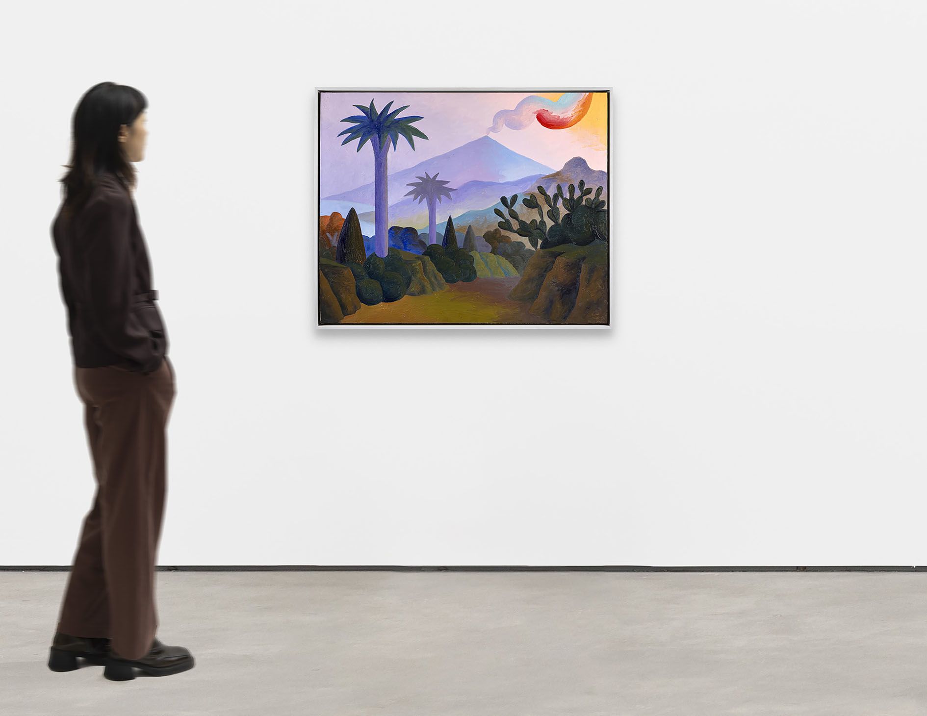 <p><b>Salvo<br />
</b><i>L’Etna visto da Taormina</i>, 1992<br />
Oil on canvas<br />
80 × 100 cm | 31 1/2 × 39 3/8 inches<br />
84 × 104 × 5 cm | 33 × 41 × 2 inches (framed)</p>