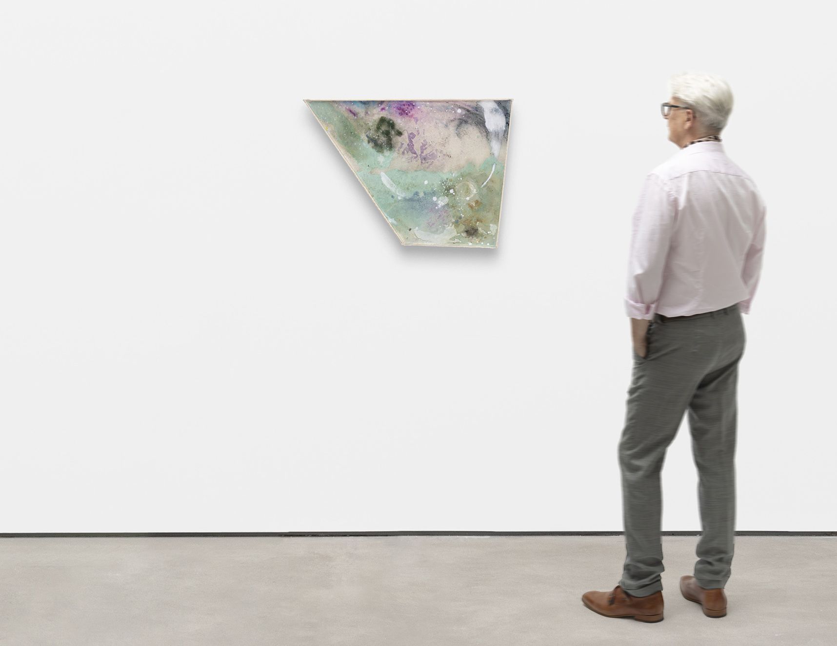 <p><b>Lucy Dodd<br />
</b><i>Dance of the Nereid</i>, 2024<br />
Flower essences of gorse, dandelion, lily of the valley, bluebell and forget-me-not, copper ink, iron oxide, blue and green spirulina, black and green tea, butterfly pea powder, stickyweed, seaweed, avocado, onion skins, hematite, smalt, cochineal, and acrylic pigments<br />
Clockwise from top:<br />
80 × 57 × 35 × 68 cm | 31 1/2 × 22 3/8 × 13 7/8 × 26 3/4 inches</p>