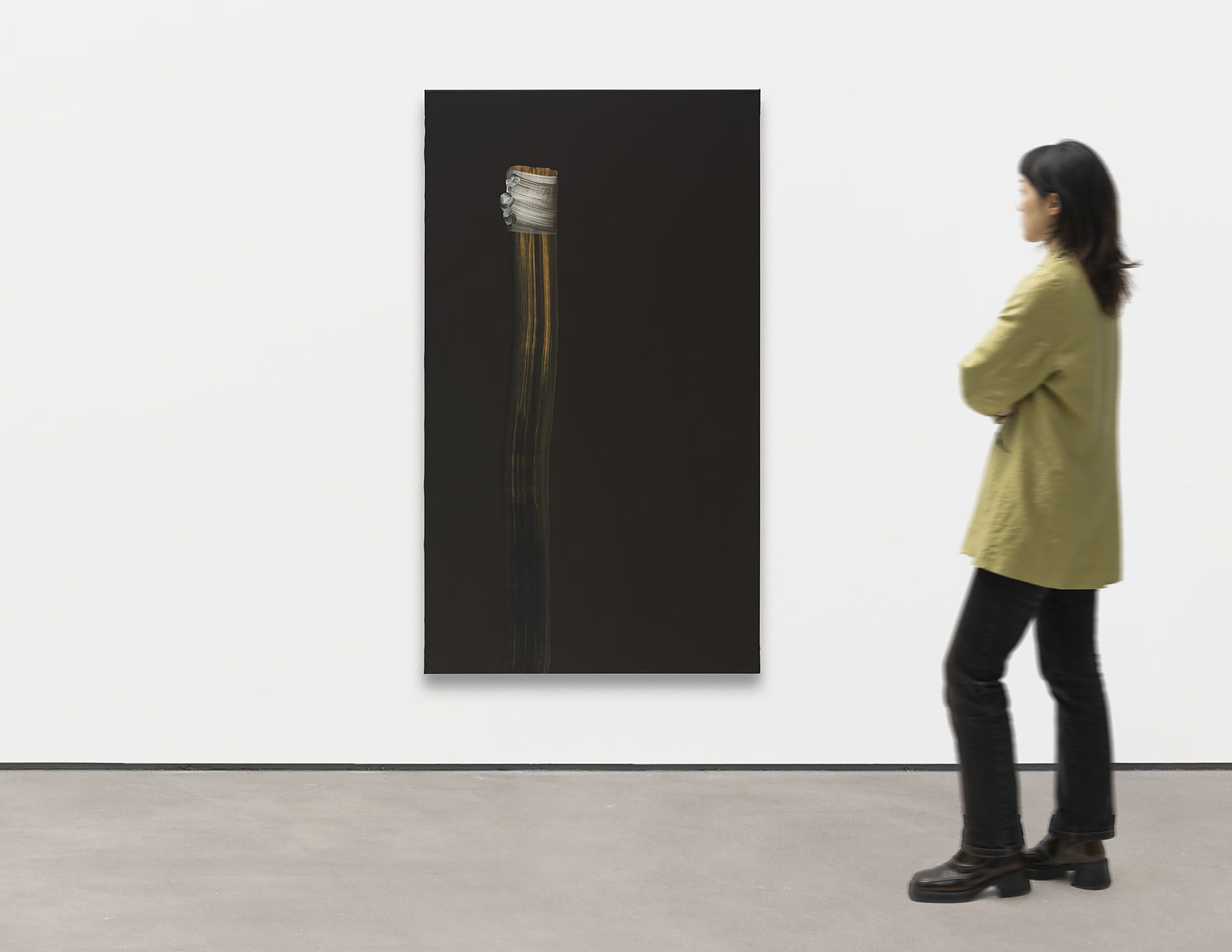 <p><b>Hyun-Sook Song<br />
</b><i>17 Brushstrokes</i>, 2024<br />
Tempera on canvas<br />
160 × 90 cm | 63 × 35 3/8 inches</p>