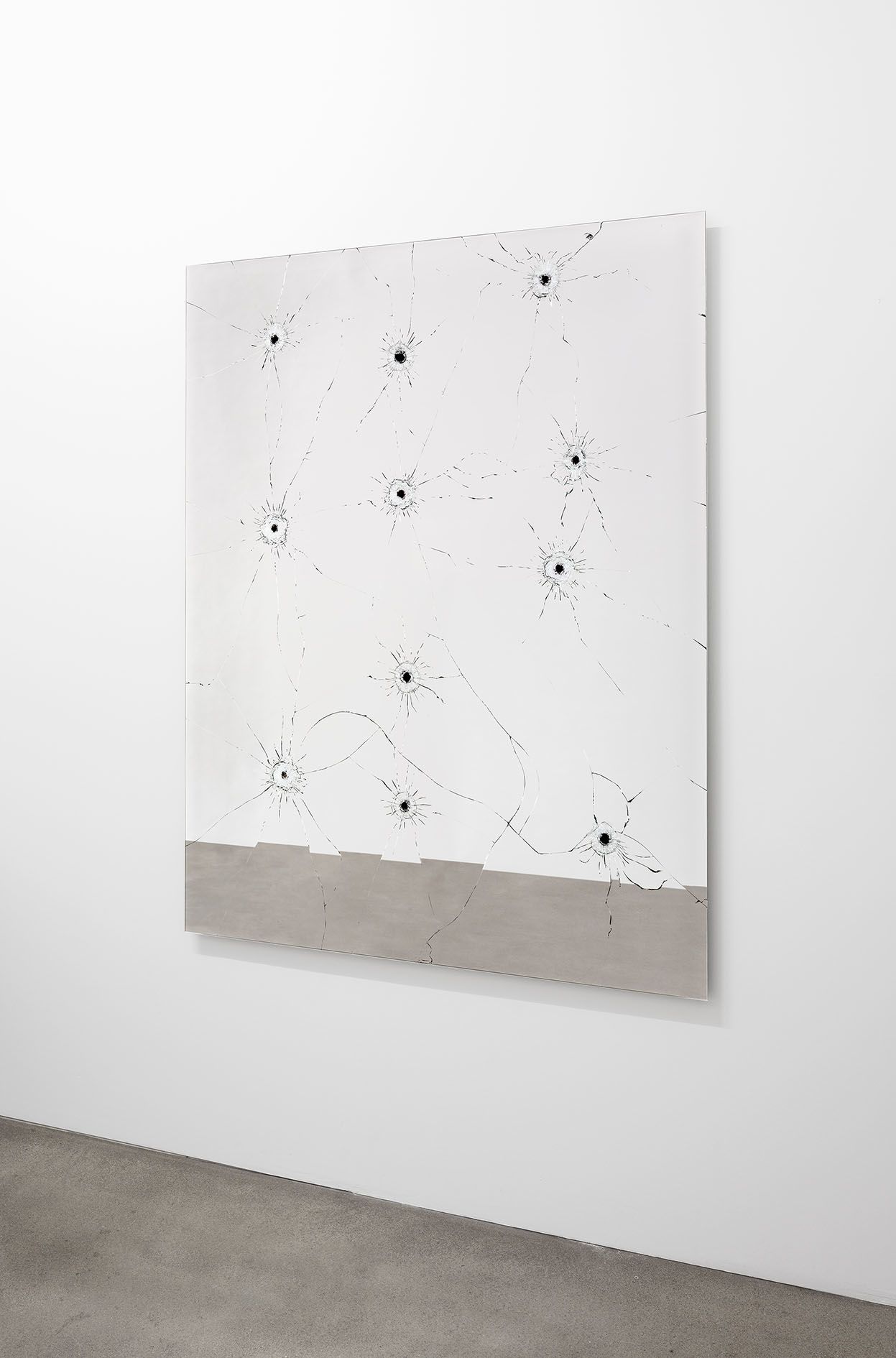 <p><b>Astrid Klein<br />
</b><i>Untitled</i>, 1993<br />
Mirror<br />
160 × 125 × 2 cm | 63 × 49 1/8 × 7/8 inches</p>
