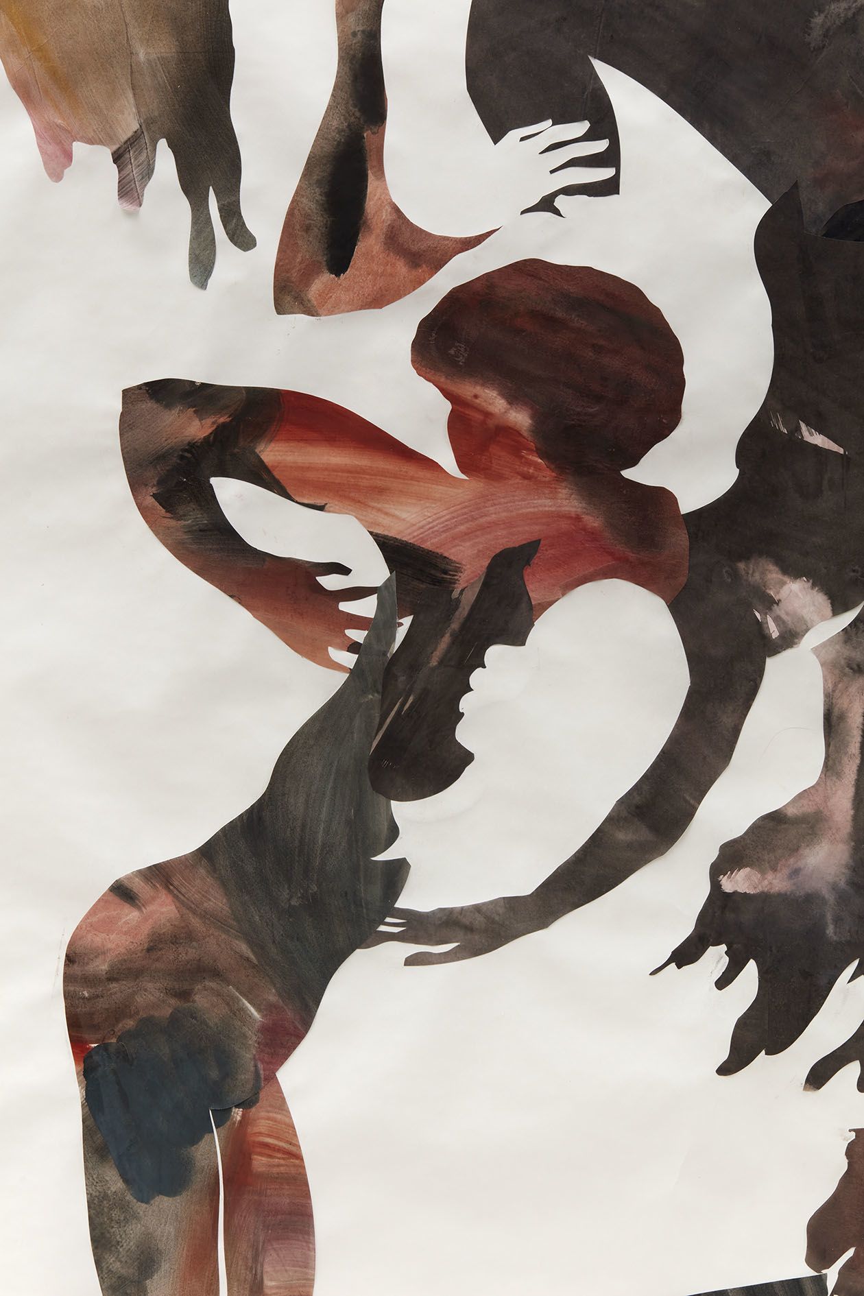 <p><b>Kara Walker<br />
</b><i>Ascent of the Sybarite Women</i>, 2024<br />
Watercolor and sumi-e ink on cut paper on paper<br />
198.4 × 200 cm | 78 × 78 3/4 inches<br />
208.3 × 210.2 cm | 82 × 82 3/4 inches (framed)</p>