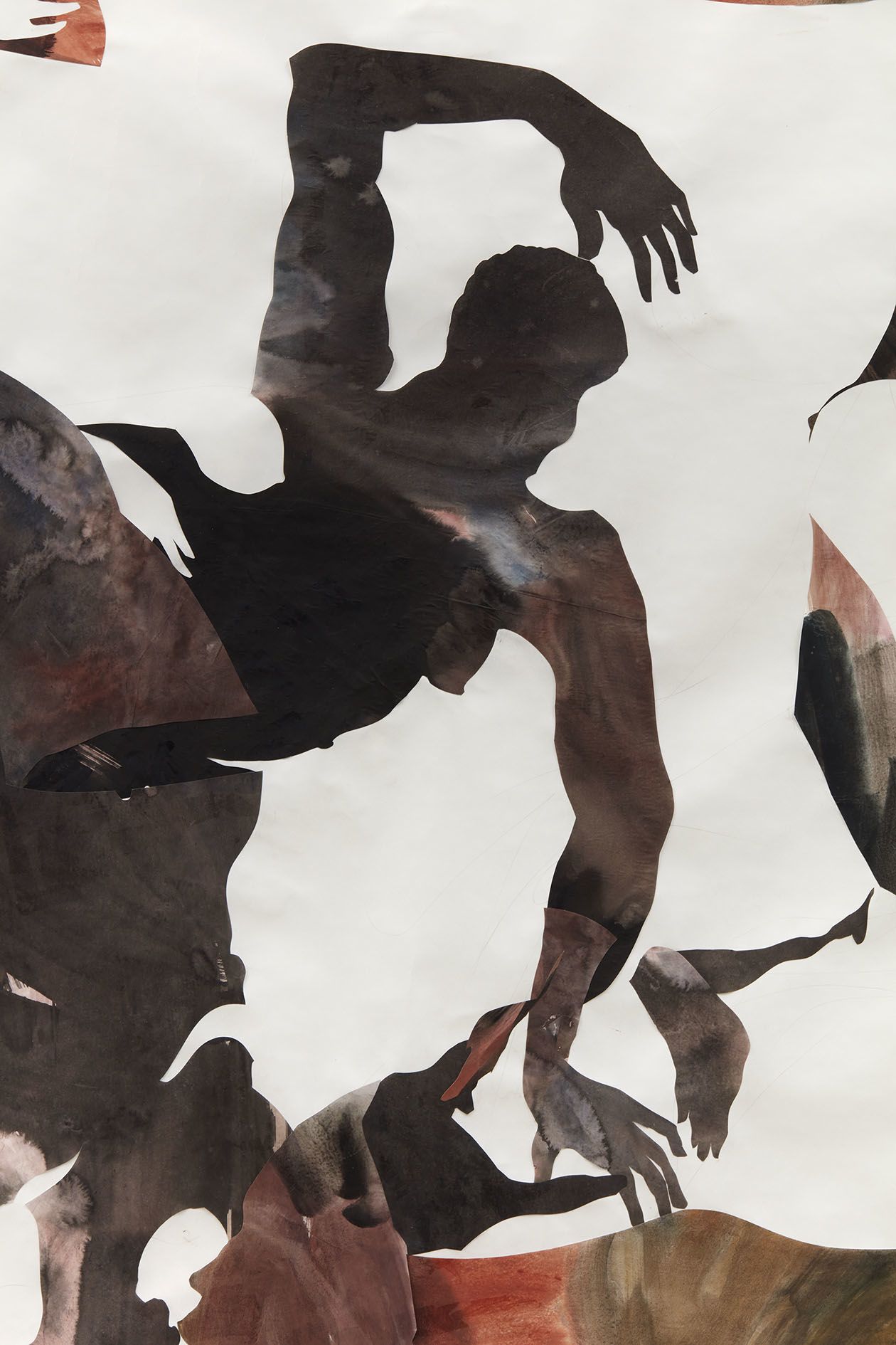 <p><b>Kara Walker<br />
</b><i>Ascent of the Sybarite Women</i>, 2024<br />
Watercolor and sumi-e ink on cut paper on paper<br />
198.4 × 200 cm | 78 × 78 3/4 inches<br />
208.3 × 210.2 cm | 82 × 82 3/4 inches (framed)</p>