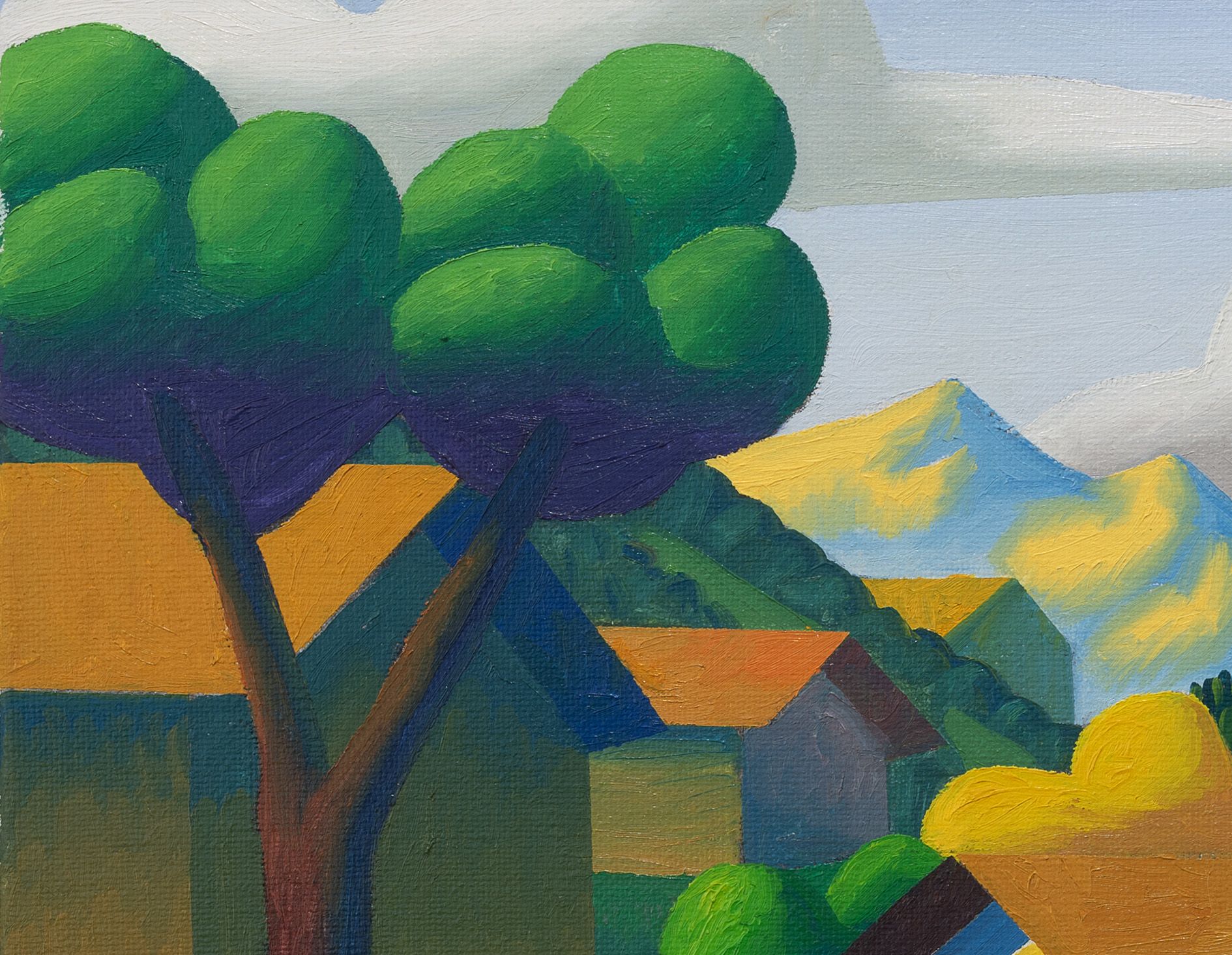 <p><b>Salvo<br />
</b><i>Una gita in montagna</i>, 2007<br />
Oil on canvas<br />
50 × 70 cm | 19 3/4 × 27 5/8 inches<br />
53.6 × 73.9 × 4 cm | 21 × 29 × 1 5/8 inches (framed)</p>