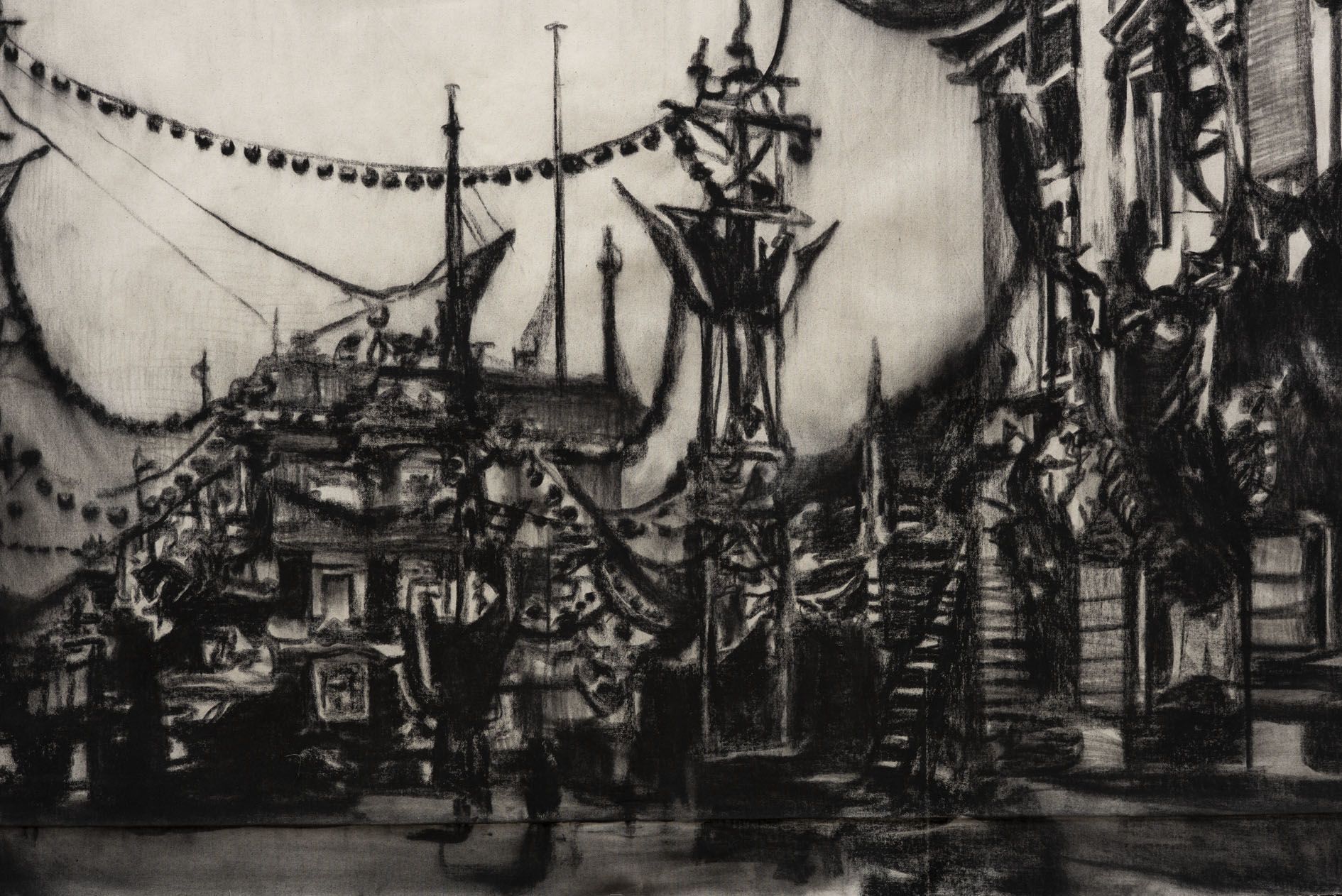 <p><b>Marcel van Eeden<br />
</b><i>Untitled</i>, 2023<br />
Compressed charcoal on canvas<br />
100 × 150 cm | 39 3/8 × 59 inches<br />
104 × 154 cm | 41 × 60 5/8 inches (framed)</p>
