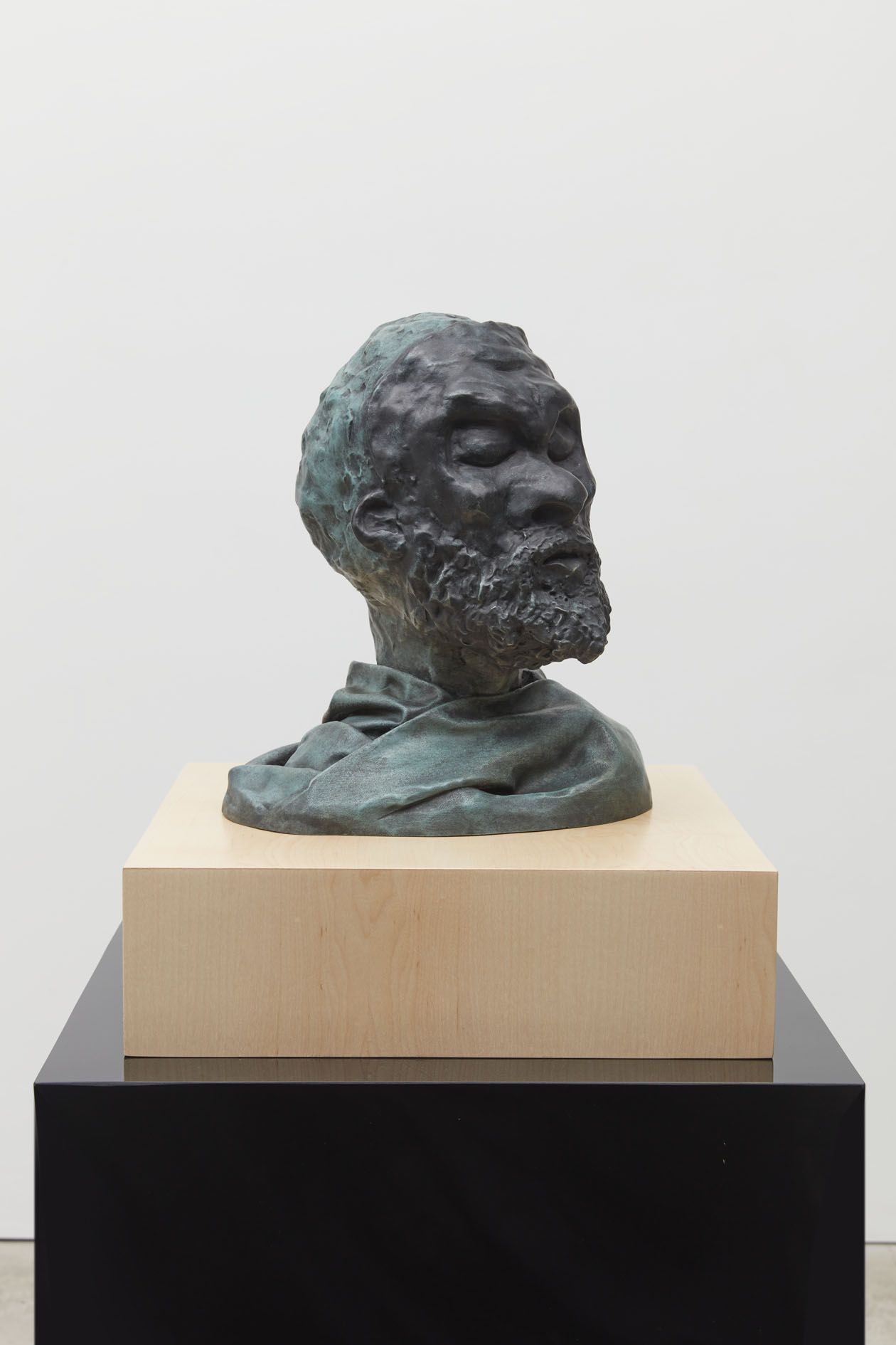 <p><b>Kara Walker<br />
</b><i>Magician &ndash; After the Original</i>, 2024<br />
Patinated bronze on custom pedestal<br />
Bronze: 37.5 &times; 31.8 &times; 26.7 cm | 14 3/4 &times; 12 1/2 &times; 10 1/2 inches<br />
Overall: 141.6 &times; 53.3 &times; 53.3 cm | 55 3/4 &times; 21 &times; 21 inches<br />
Edition of 3</p>
