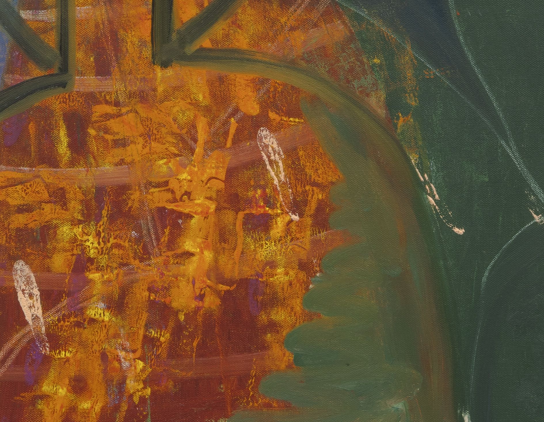 <p><b>George Condo<br />
</b><i>Beverly Hills Abstraction</i>, 2024<br />
Oil and crayon on canvas<br />
121.9 &times; 91.4 cm | 48 &times; 36 inches</p>
