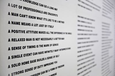 Jenny Holzer – Trucks and Truisms