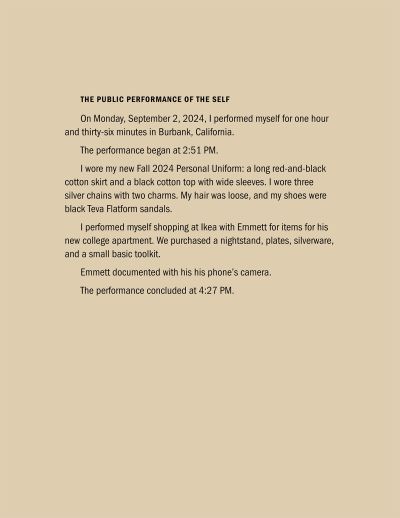 Andrea Zittel – Public Performance of the Self – Berlin