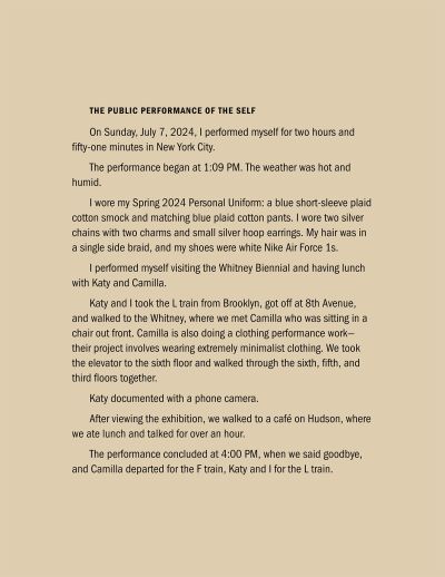 Andrea Zittel – Public Performance of the Self – Berlin