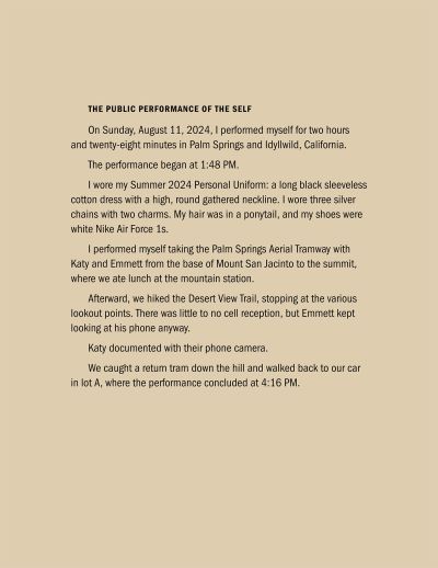 Andrea Zittel – Public Performance of the Self – Berlin