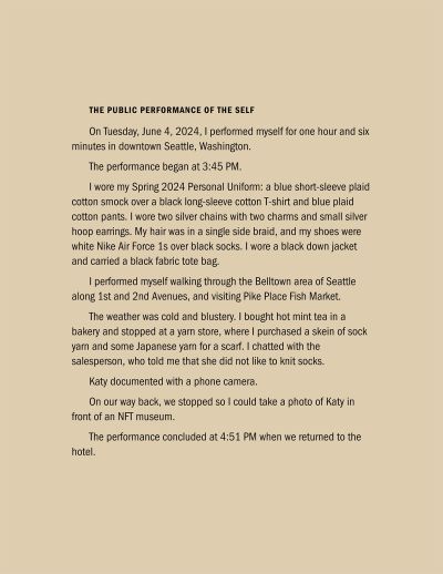 Andrea Zittel – Public Performance of the Self – Berlin