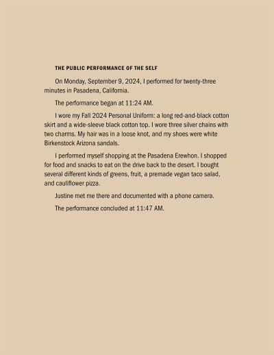 Andrea Zittel – Public Performance of the Self – Berlin