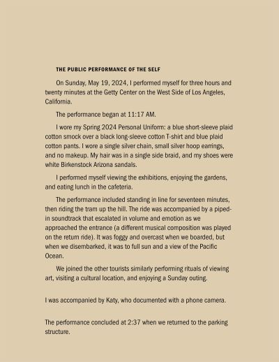 Andrea Zittel – Public Performance of the Self – Berlin