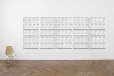 Hanne Darboven – Six Books on 1968 – Los Angeles