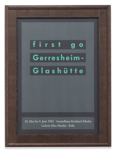 Reinhard Mucha – Kasse beim Fahrer – Berlin