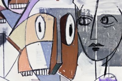George Condo – Paintings and Sculptures – Berlin
