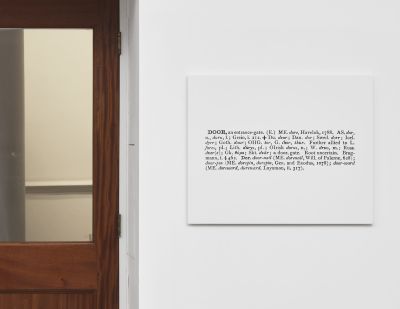 Joseph Kosuth – ‘The Question’ – London