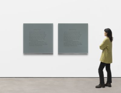 Joseph Kosuth – ‘The Question’ – London