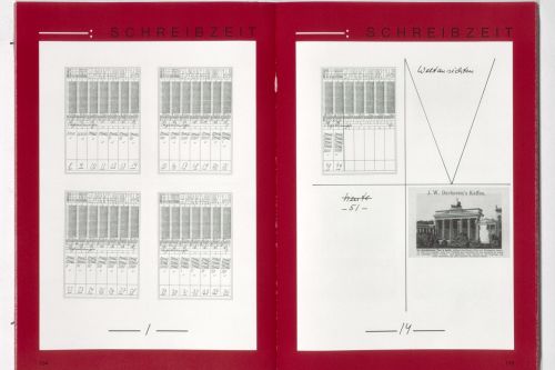 Hanne Darboven – Schreibzeit: Weltansichten, 1982 – Cologne