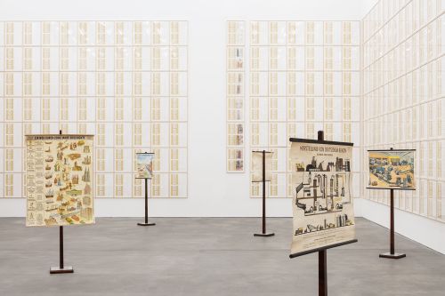 Hanne Darboven – Erdkunde und (Süd-) Koreanischer Kalender – Berlin