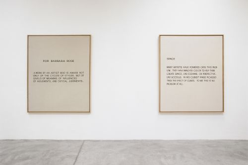 John Baldessari – NATIONAL CITY. Paintings from 1967 and 1996 – Cologne