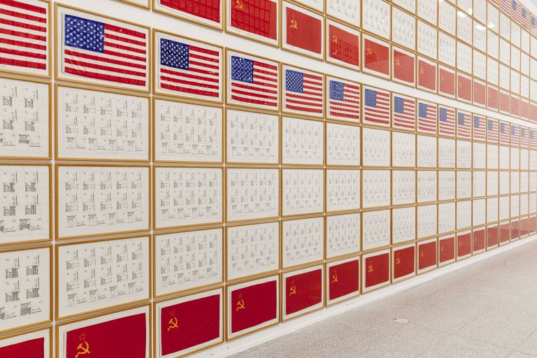 Hanne Darboven
Ost-West-Demokratie, 1983 (detail)