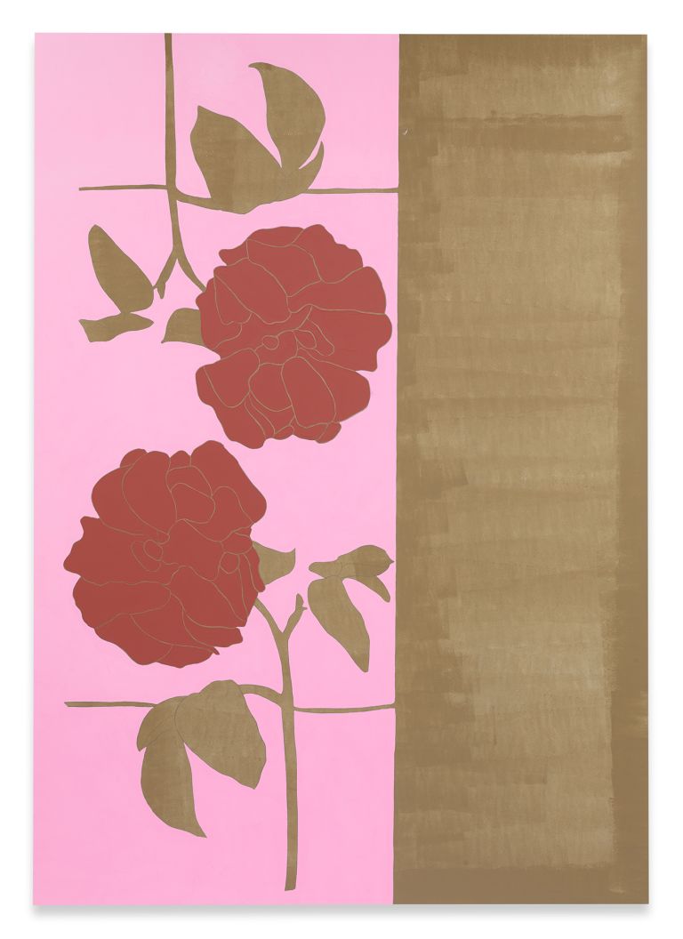 Gary Hume
Two Flowers, 2020
Gloss and matt on prepared aluminum
214 &times; 151 cm
84 1/4 &times; 59 1/2 inches