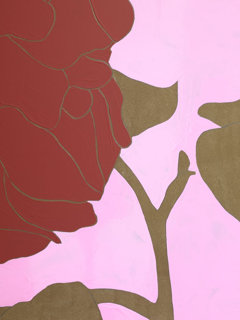 Gary Hume
Two Flowers, 2020 (detail)