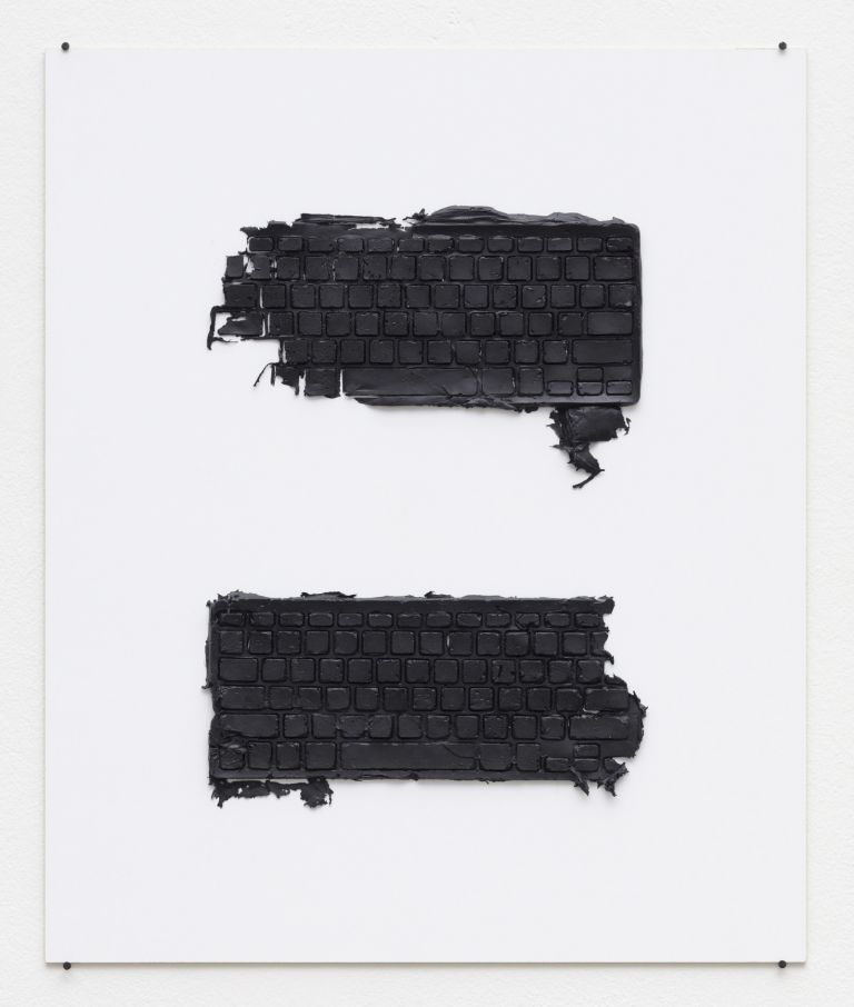 Henrik Olesen
Aufl&ouml;sung I, 2020
Silicone on board
60 &times; 50 cm
23 5/8 &times; 19 3/4 inches